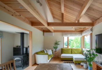 地に足をつけて暮らす木の家 [未来工房]